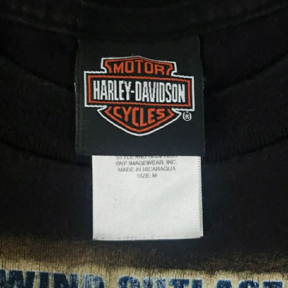 Harley Davidson T Shirt Screw It Let's Ride Three Rivers PA 2008 Men's Sz M